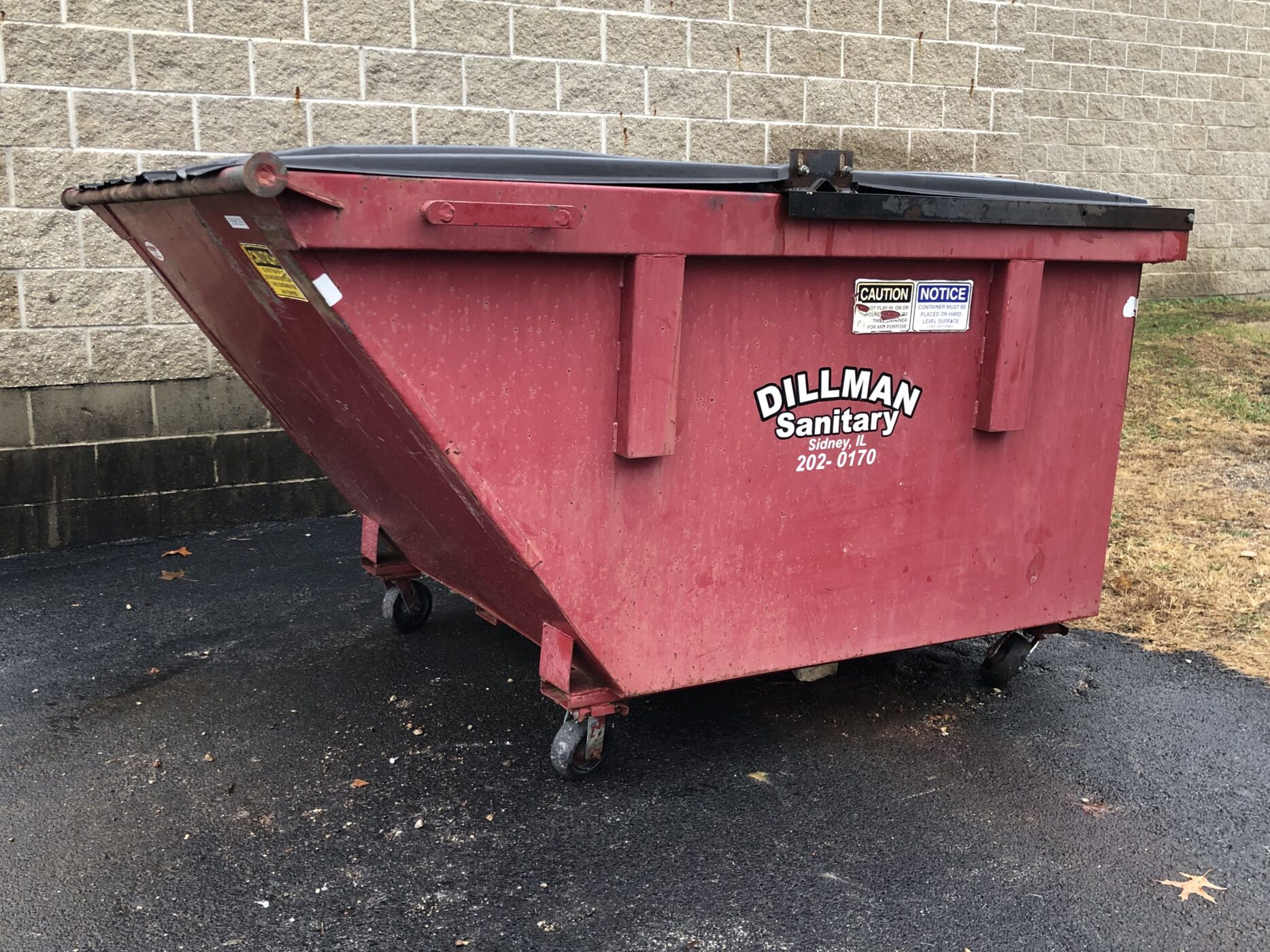Dillman Sanitary Dumpster Service Dillman Sanitary Dumpster Service